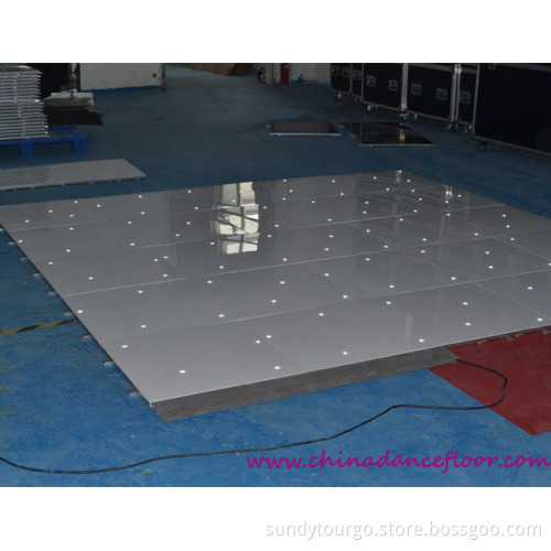 Tourgo moved stage/club/disco led dance floor/interactive video dance floor